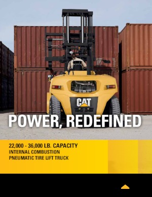 Автонавантажувач дизельний Caterpillar DP135N2