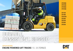 Автонавантажувач дизельний Caterpillar DP20N3