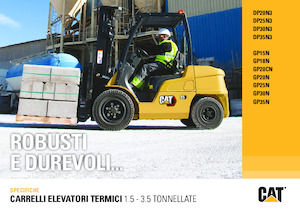 Автонавантажувач дизельний Caterpillar DP25N3