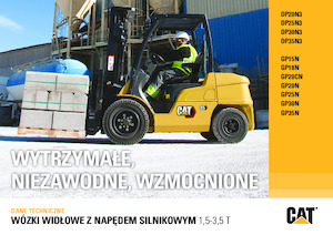 Автонавантажувач дизельний Caterpillar DP25N3