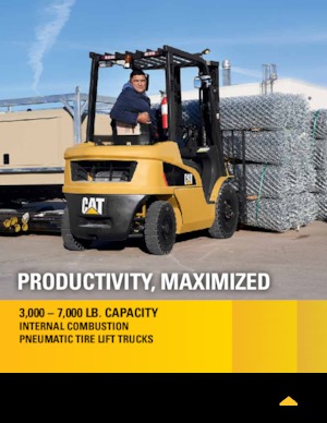 Автонавантажувач дизельний Caterpillar DP33N