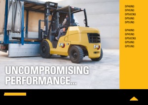 Автонавантажувач дизельний Caterpillar DP55N3