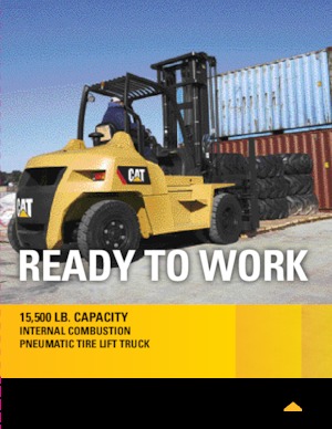 Автонавантажувач дизельний Caterpillar DP70N1