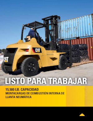 Автонавантажувач дизельний Caterpillar DP70N1