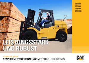 Автонавантажувач дизельний Caterpillar DP70N3