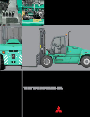 Автонавантажувач дизельний Mitsubishi FD160L6P