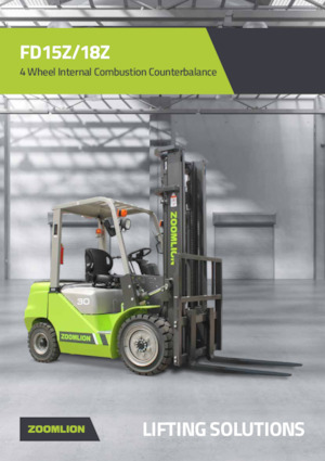 Автонавантажувач дизельний Zoomlion FD15Z