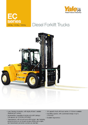 Автонавантажувач дизельний Yale GDP 160EC12