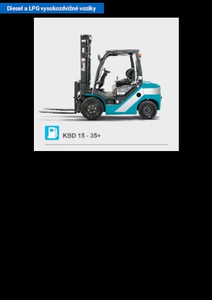 Автонавантажувач дизельний Baoli KBD 25+