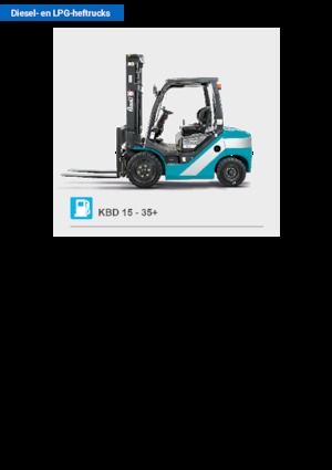 Автонавантажувач дизельний Baoli KBD 25+