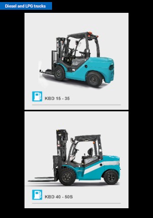 Автонавантажувач дизельний Baoli KBD 25