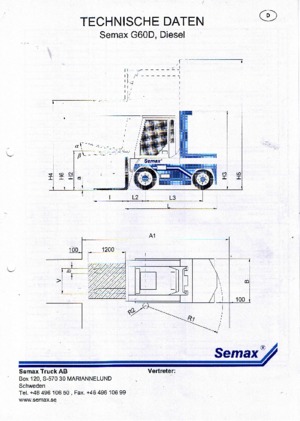 Телескопічні навантажувачі Semax G 60 L-D
