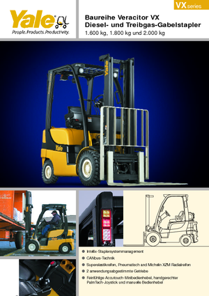 Автонавантажувач дизельний Yale GDP 20VX