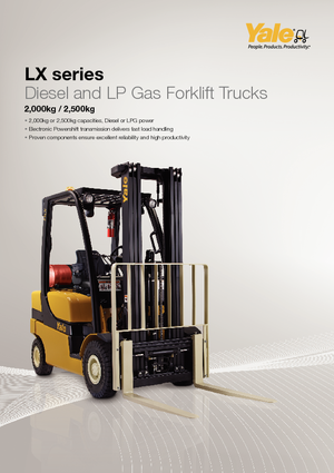 Автонавантажувач дизельний Yale GDP 20 LX