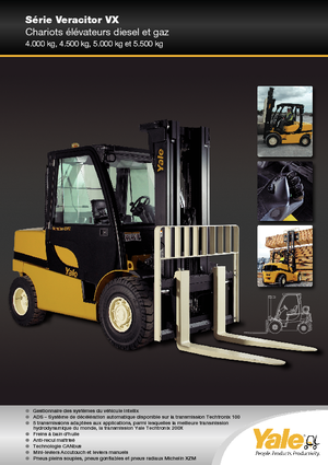 Автонавантажувач дизельний Yale GDP 50VX Value