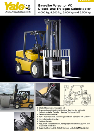 Автонавантажувач дизельний Yale GDP 40 VX 5