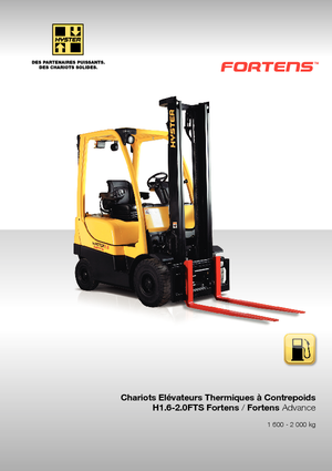 Автонавантажувач дизельний Hyster H1.6FT