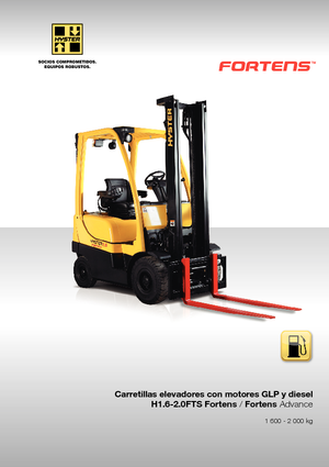 Автонавантажувач дизельний Hyster H1.6FT