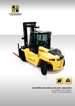 Автонавантажувач дизельний Hyster H12.00XM 6