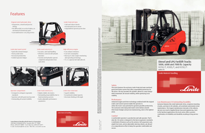 Дизельні вибухозахищені навантажувачі Linde H 25 D