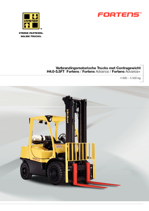 Автонавантажувач дизельний Hyster H5.0FT