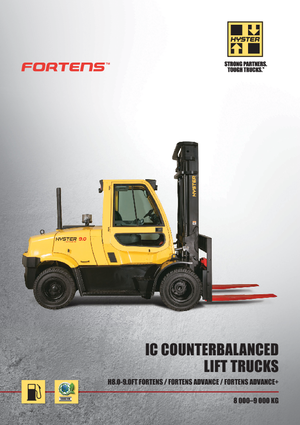 Автонавантажувач дизельний Hyster H9.0FT 6