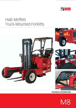Дизельні вилкові навантажувачі Moffett M 8-30.3