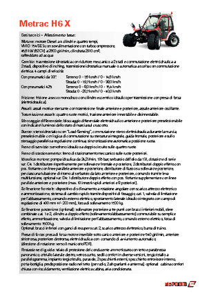 Муніципальний багатофункціональний транспортний засіб Дизель Reform Werke Metrac H 6 X