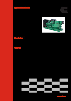 Дизельні генератори Cummins C900D6B