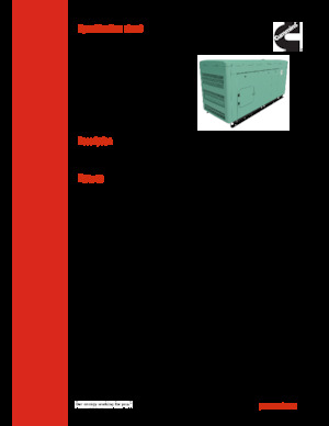 Дизельні генератори Cummins C20 D6