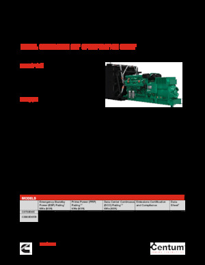 Дизельні генератори Cummins C3000D6EB