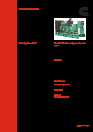 Дизельні генератори Cummins C380 D5