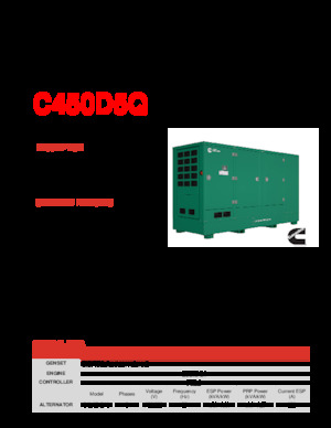 Дизельні генератори Cummins C450D5Q