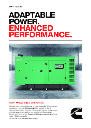 Дизельні генератори Cummins C100D6I