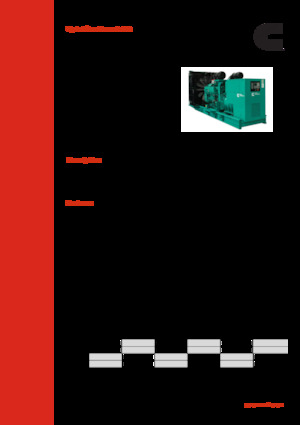 Дизельні генератори Cummins C1000 D6