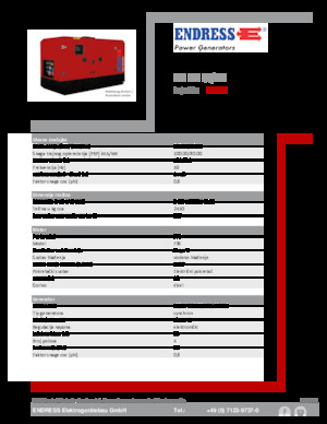 Дизельні генератори Endress ESE 100 IW/MS 
