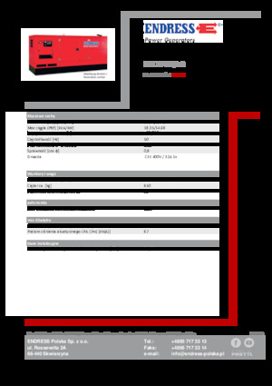 Дизельні генератори Endress ESE 20 YW/AS 