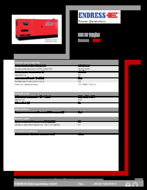 Дизельні генератори Endress ESE 20 YW/AS 