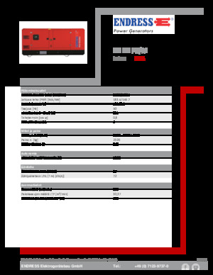 Дизельні генератори Endress ESE 200 PW/AS 