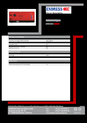 Дизельні генератори Endress ESE 405 VW/AS 