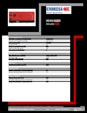 Дизельні генератори Endress ESE 515 VW/AS 