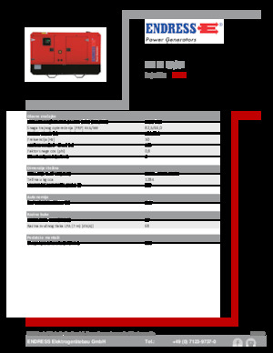 Дизельні генератори Endress ESE 90 IW/AS