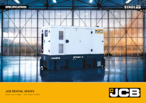 Дизельні генератори JCB G100RS V