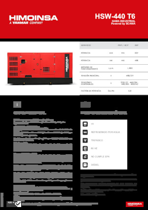 Дизельні генератори HIMOINSA HSW-440 T6