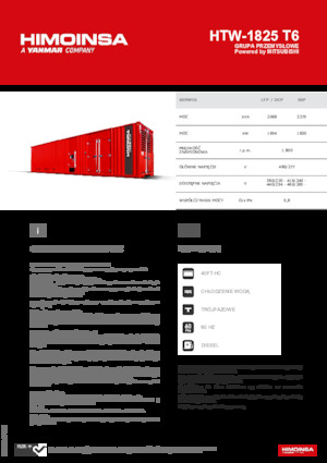Дизельні генератори HIMOINSA HTW-1825 T6