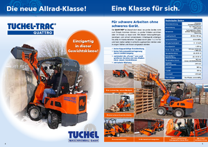 Муніципальний багатофункціональний транспортний засіб Дизель Tuchel Quattro