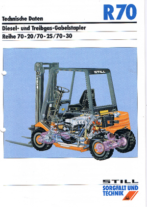 Автонавантажувач дизельний Still R 70-25