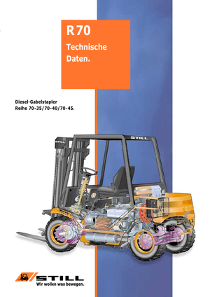 Автонавантажувач дизельний Still R 70-45