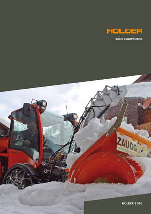 Муніципальний багатофункціональний транспортний засіб Дизель Holder S 990