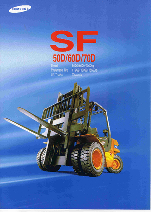 Автонавантажувач дизельний Samsung SF 70 D